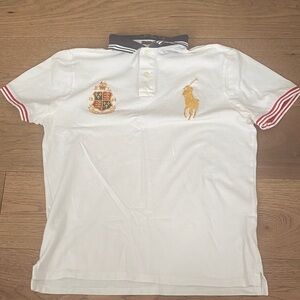 Ralph Lauren White Polo Shirt